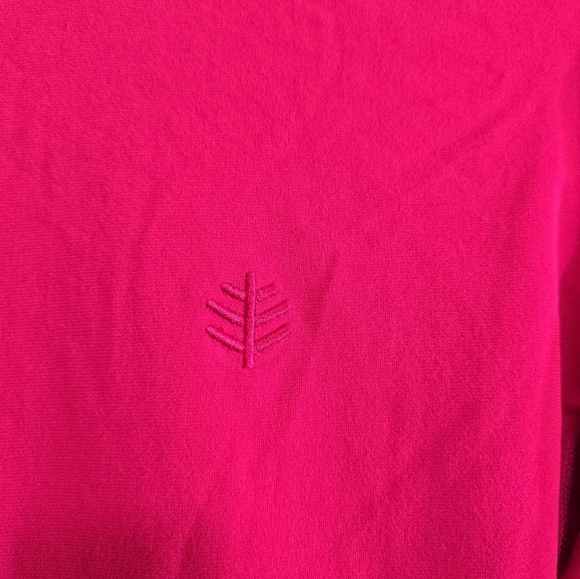 Coolibar Pink Short Sleeve Rashguard Swim Outdoor Medium UPF 50+ Sun Protection - Picture 5 of 5